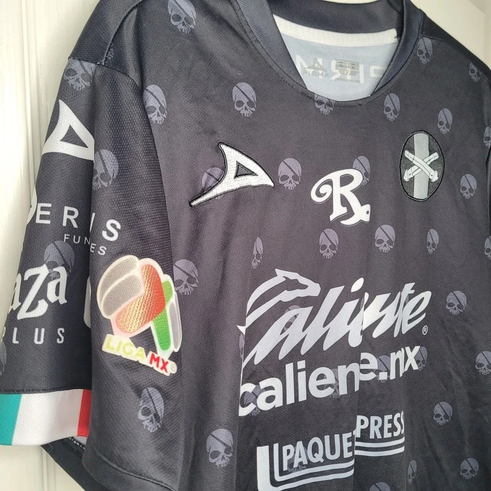 Pirma Mazatlan FC Black Third Soccer Jersey 21/22 Boy's Size XL